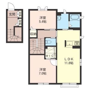 ブルーム開成　Ⅱ 201号室