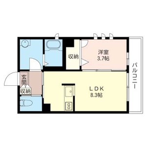 ＥＡＳＴ　ＯＮＥ 301号室