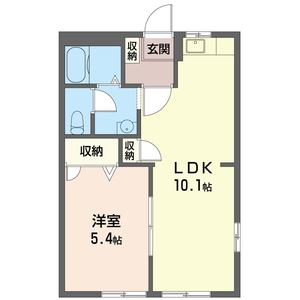 グランシード田中参番館 101号室