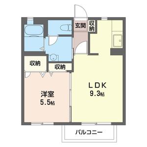 フローラ　Ⅱ 203号室