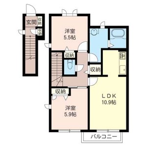 サンハイツ B 201号-13