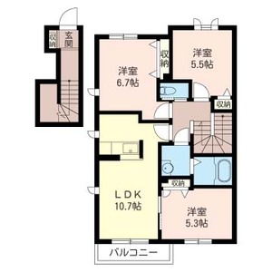 グランメゾン湘南　Ｂ 205号室