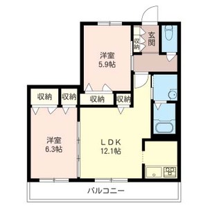 ソレイユ湘南　Ｇ 302号室