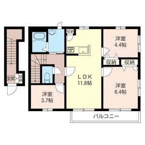 ラル湘南　Ｂ 202号室