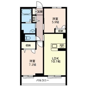 カーサ・アネーロ湘南 102号室