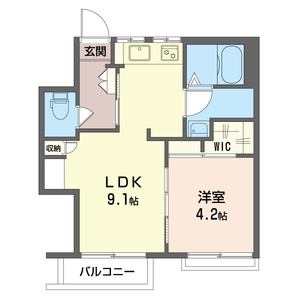 クローバーハイツ 201号室