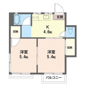 ホワイトハイム　Ｂ 202号-16