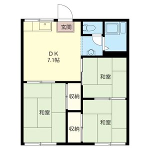 南山ハイツ　Ａ 102号室