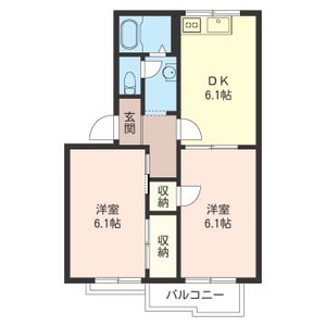 木村ハイツ 203号室