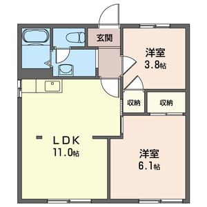 ヴィレッジ本宿　Ａ 101号室