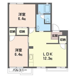コーポ沼上　Ｇ楝 202号室