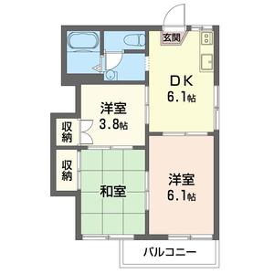 コーポ中尾 201号-3