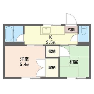 ベアハイツ 102号室