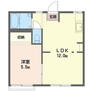 ツィンヴィラ旭が丘　Ａ 102号室