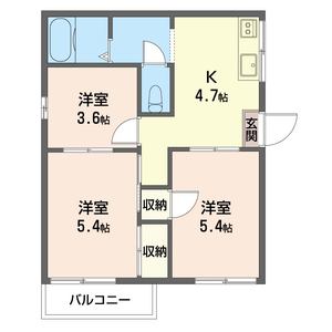 ハイツ東 201号室