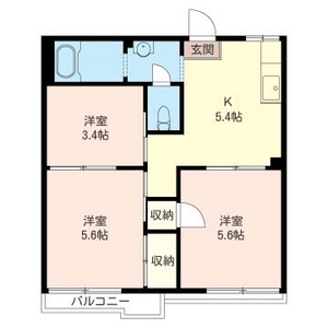シャルマンコート 203号室