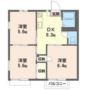 ウッディタウン　Ａ 202号室