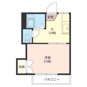 メゾンフラワー　Ｂ 203号-3