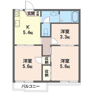 メゾン南台　Ｂ 102号室