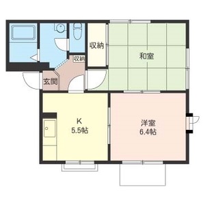 フラッツ南林間 102号室