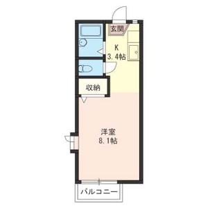 ヴィラＮ－Ａ 207号室