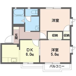 ルミエール茅ケ崎　Ｂ 202号室
