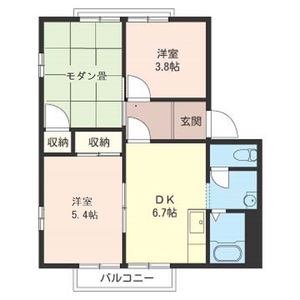ハイツチェリーブラッサム　Ａ 201号室