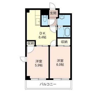 ヴェルディ白百合　Ｂ館 101号室