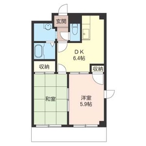 ヴェルディ白百合　Ｂ館 105号室