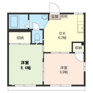 ヴィラグローバ　Ｂ 201号-12