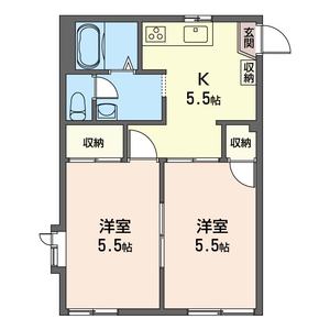 メゾン東希望ヶ丘　Ｂ 102号室