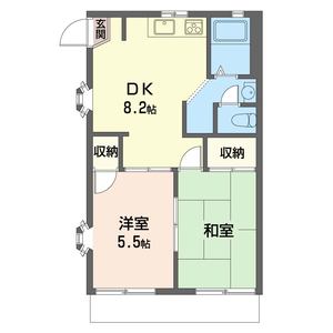アパートメントあざみ 101号室