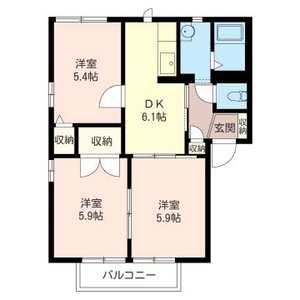 サンプラザ・コメット 201号室