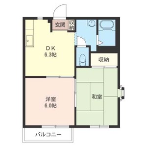 ベルジュ大倉山 206号室