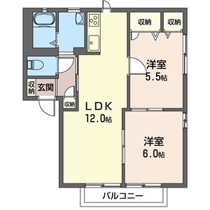 クレールメゾン　Ａ 101号室