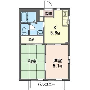 ユーハイツ・Ｂ 201号室