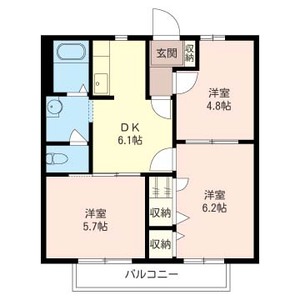 ディアコート都筑 202号-2