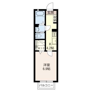 Ｙ’ｓヒルメゾン 202号室