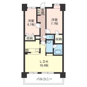 ウエストヴァレィー壱番館 302号室