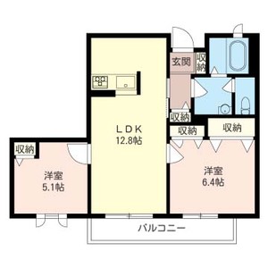 フォンターナ　Ⅰ 202号室