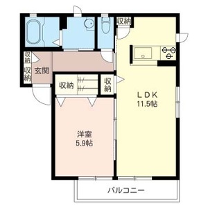 アイネＨＦ 102号室