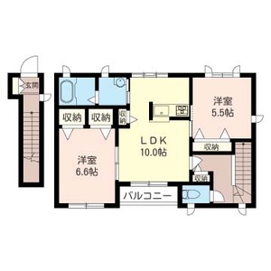 エーグルドール 201号室