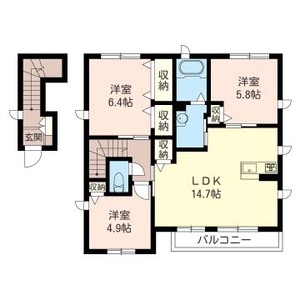 イーストウッド上大岡　Ｂ 201号室