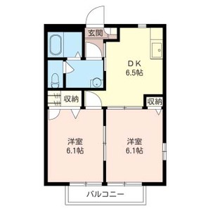 シャテロミサワ 202号室