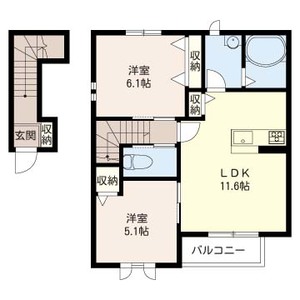 ハイユニメントシブヤ　Ⅱ 201号室