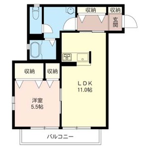 ＳＴＯＲＫ　ＲＥＳＩＤＥＮＣＥ　Ｂ 206号室
