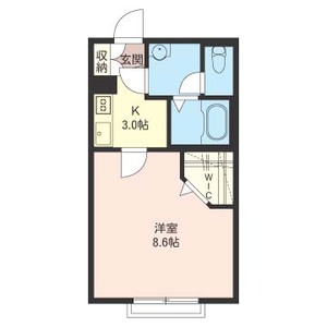 ソレイユ玉川学園 102号室