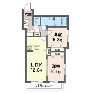 ガーデンフォレスト 106号室