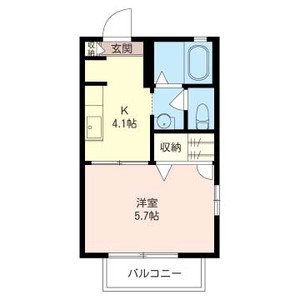 Ｋ’ｓアニュー 101号室