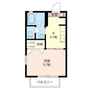 Ｋ’ｓアニュー 102号室